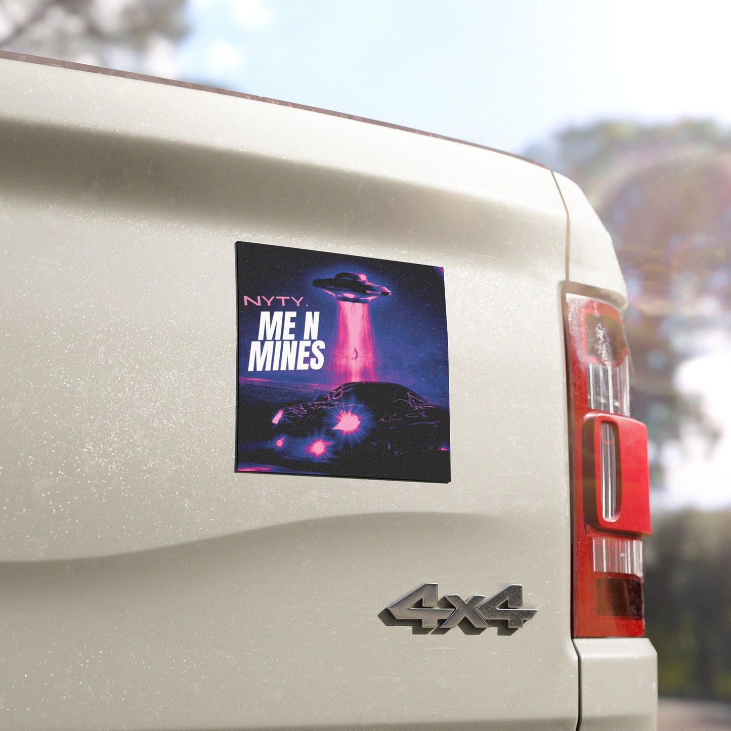 NYTY. Me N Mines™ Car Magnet