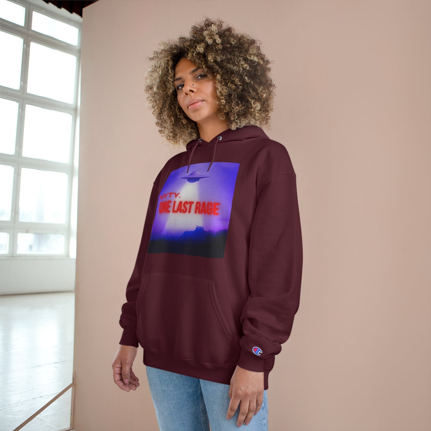 NYTY. One Last Rage™ Champion Hoodie