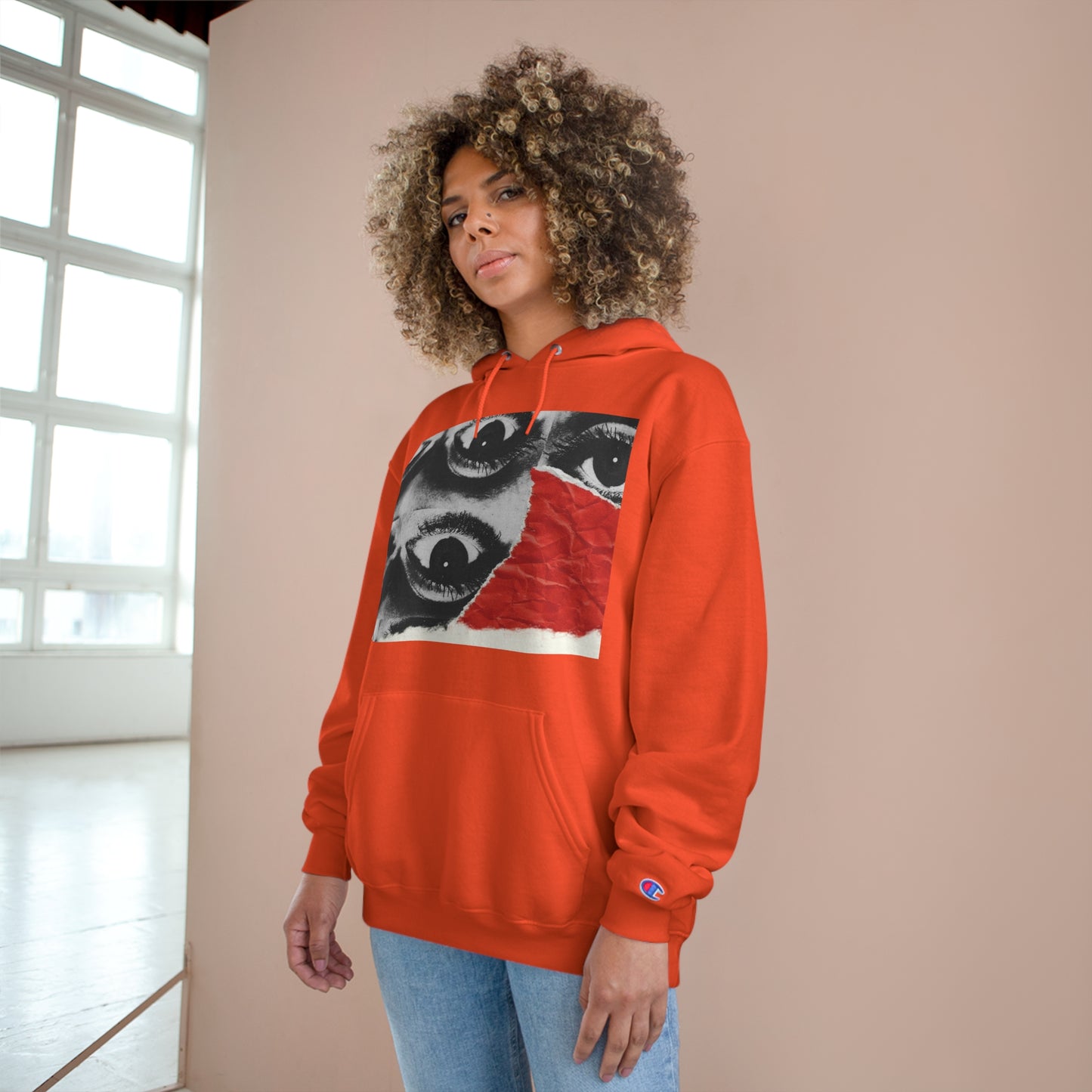 NYTY. 3rd Eye Blingin' Champion Hoodie