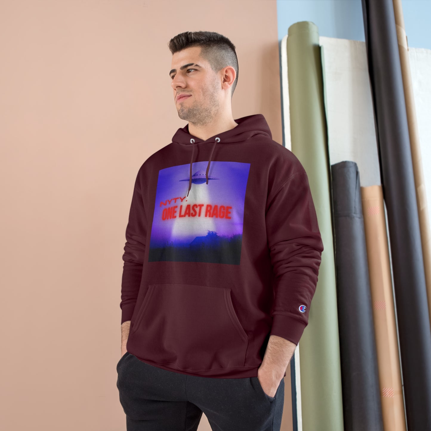 NYTY. One Last Rage™ Champion Hoodie