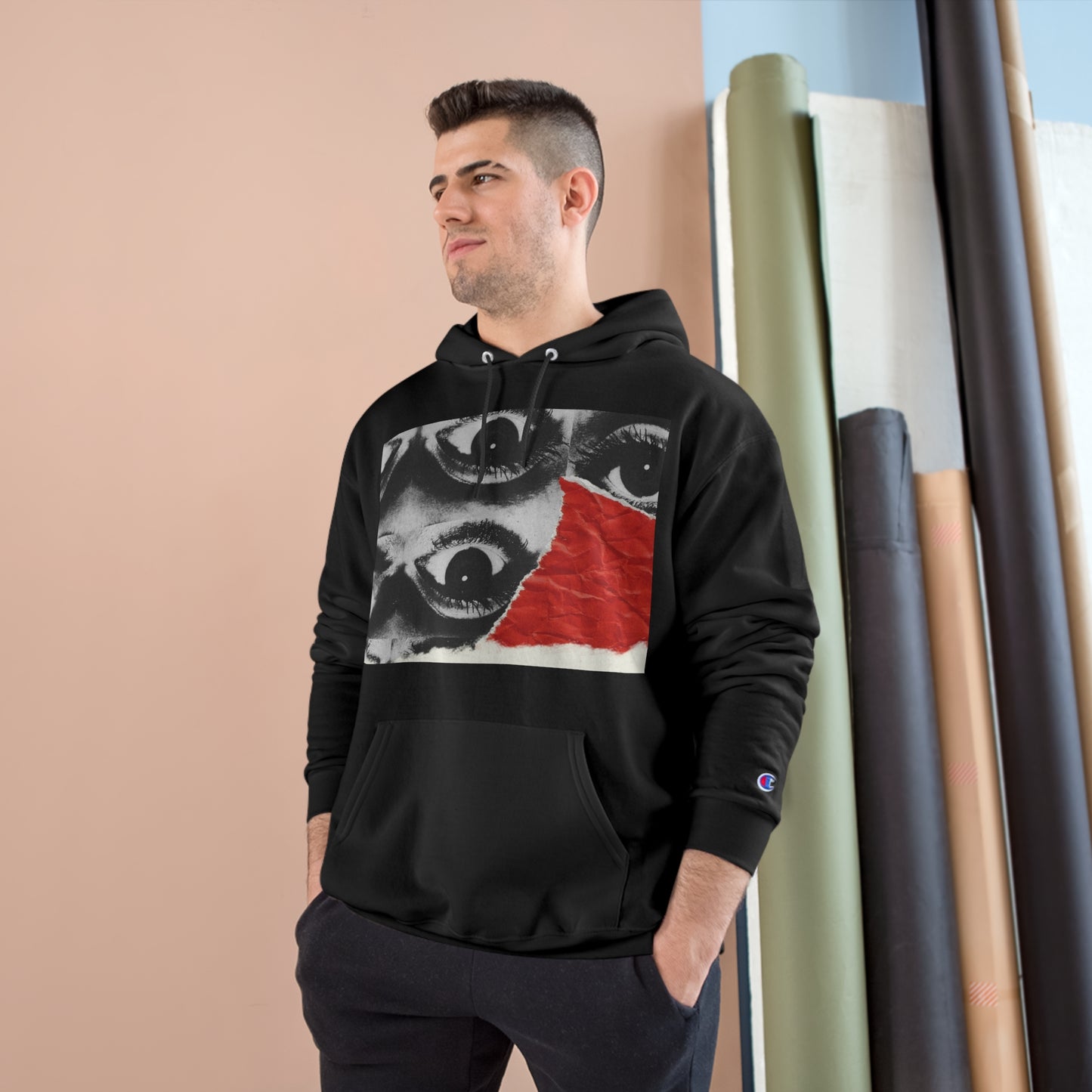 NYTY. 3rd Eye Blingin' Champion Hoodie