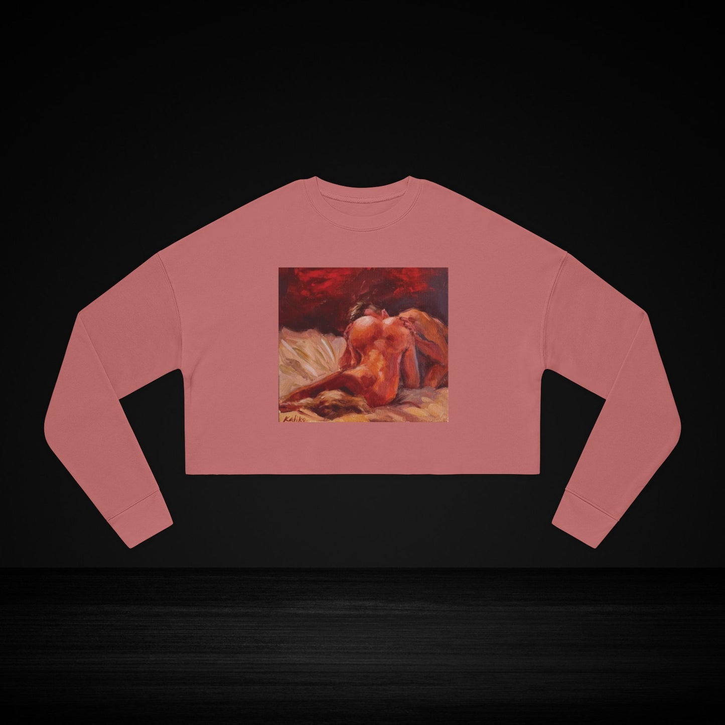 NYTY. Girl Fan™ Cropped Sweatshirt for Women