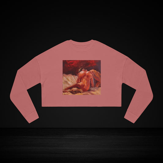 NYTY. Girl Fan™ Cropped Sweatshirt for Women