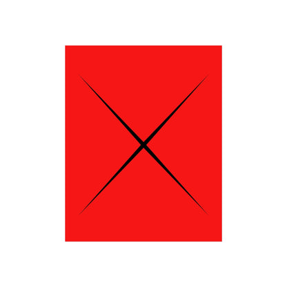 NYTY. X Marks the Menace™ Fine Art Poster