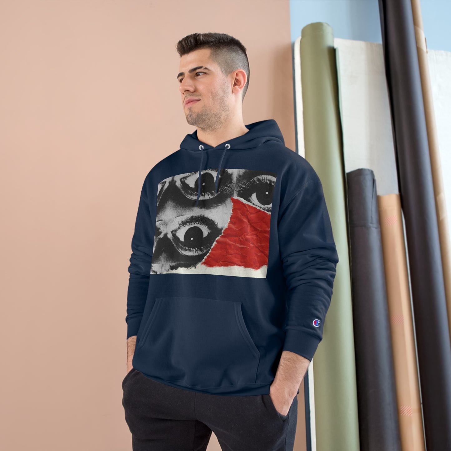 NYTY. 3rd Eye Blingin' Champion Hoodie