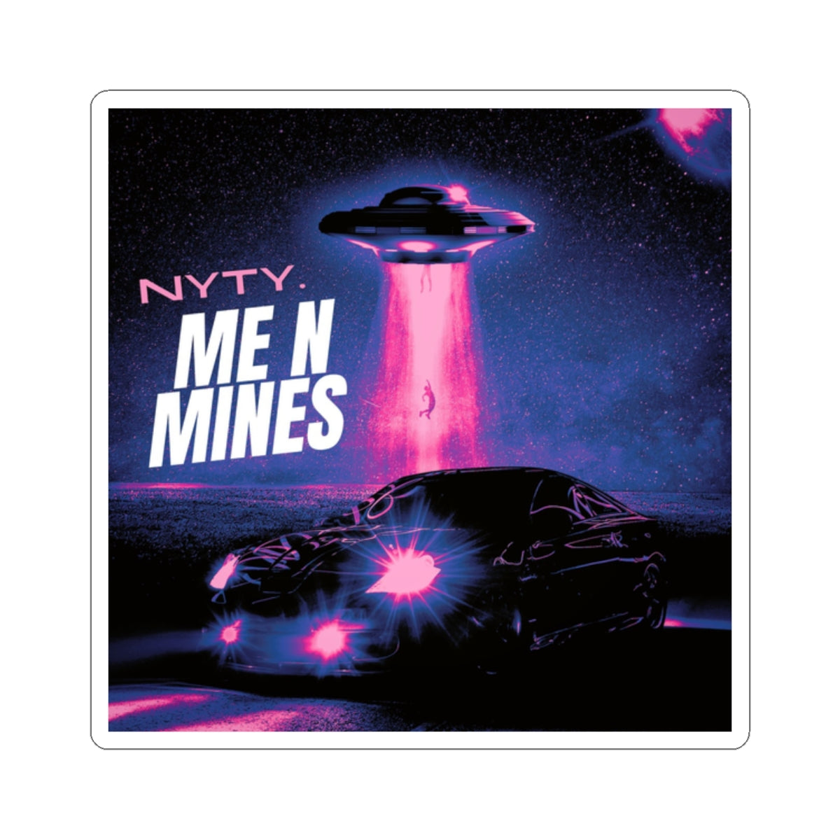 NYTY. Me N Mines™ Sticker