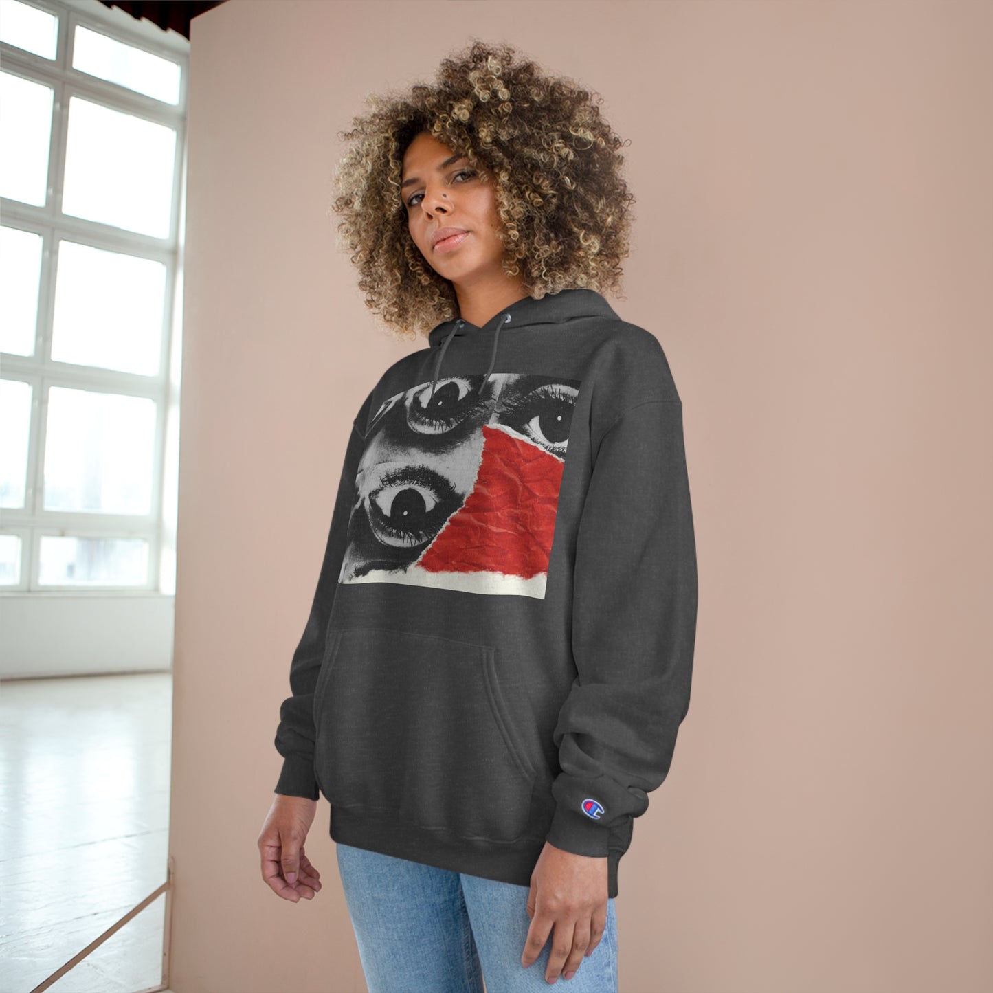 NYTY. 3rd Eye Blingin' Champion Hoodie