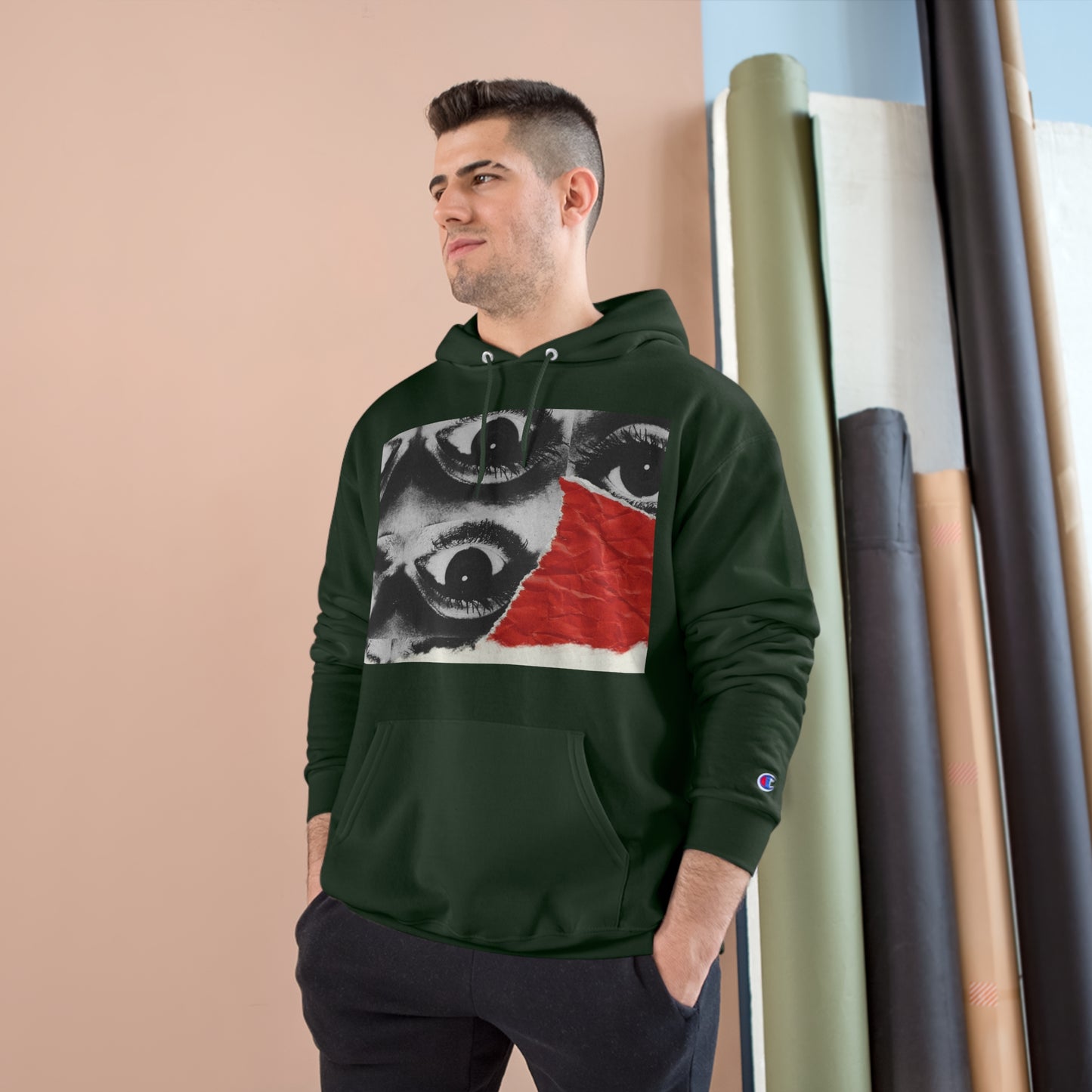 NYTY. 3rd Eye Blingin' Champion Hoodie
