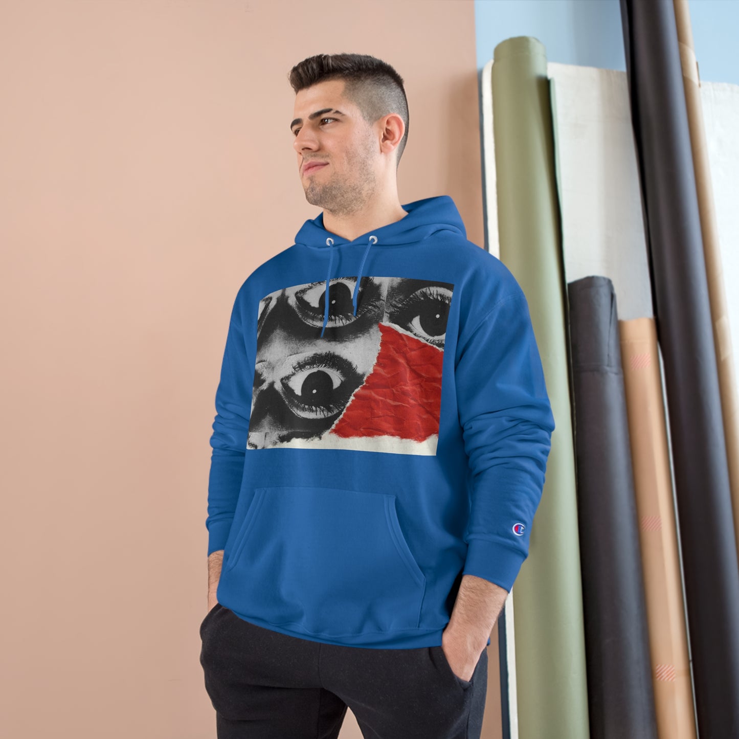 NYTY. 3rd Eye Blingin' Champion Hoodie