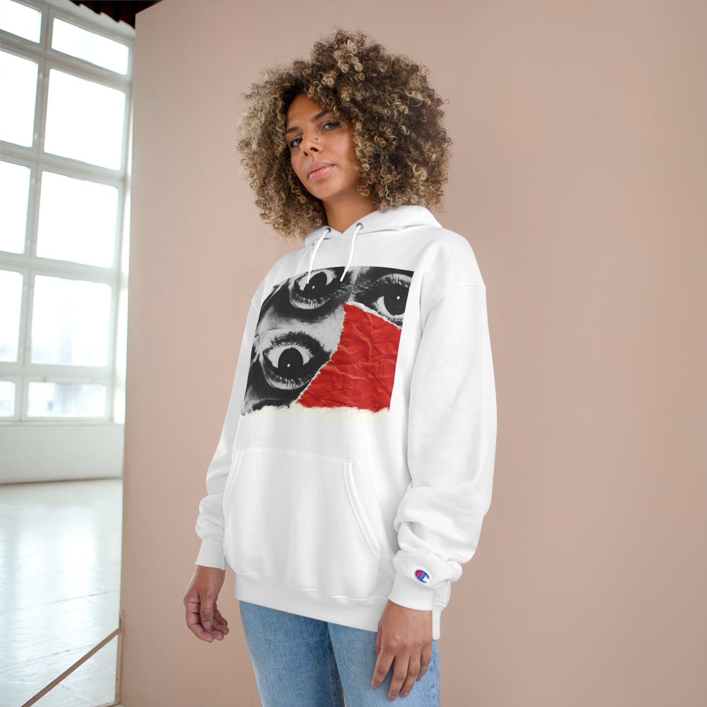 NYTY. 3rd Eye Blingin' Champion Hoodie