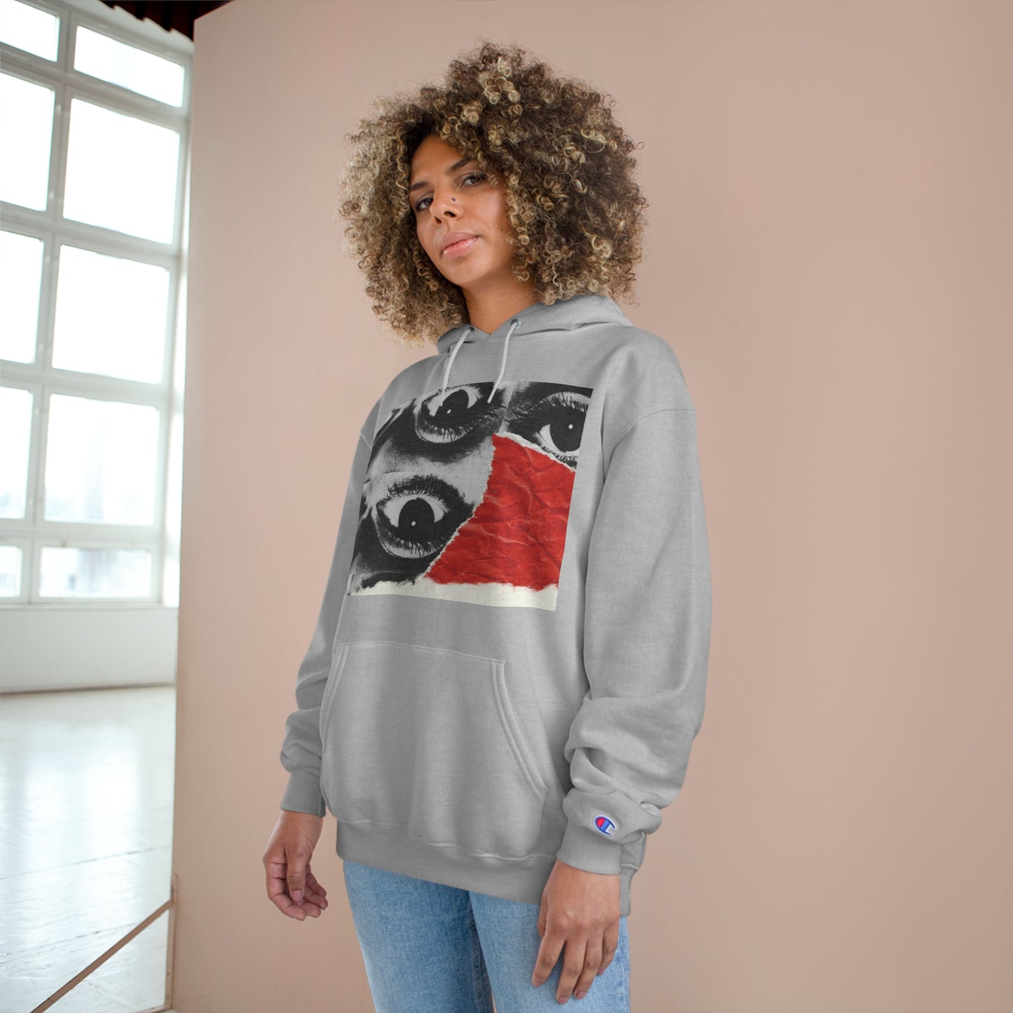 NYTY. 3rd Eye Blingin' Champion Hoodie