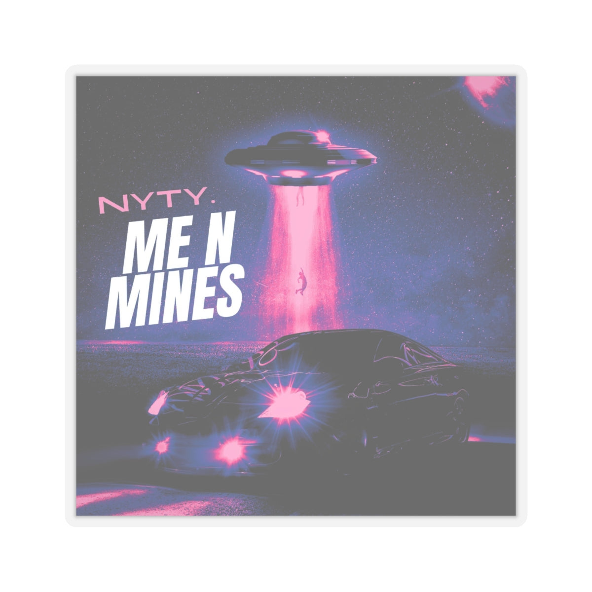 NYTY. Me N Mines™ Sticker