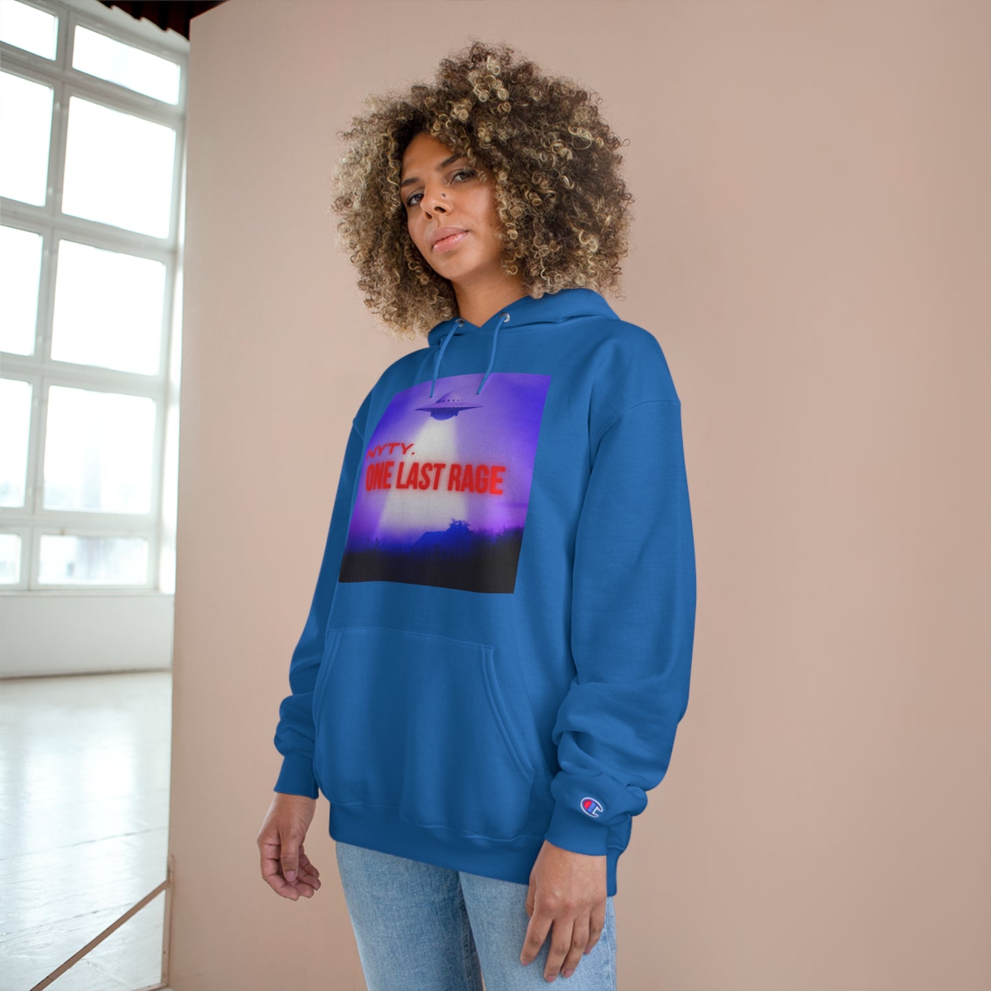 NYTY. One Last Rage™ Champion Hoodie