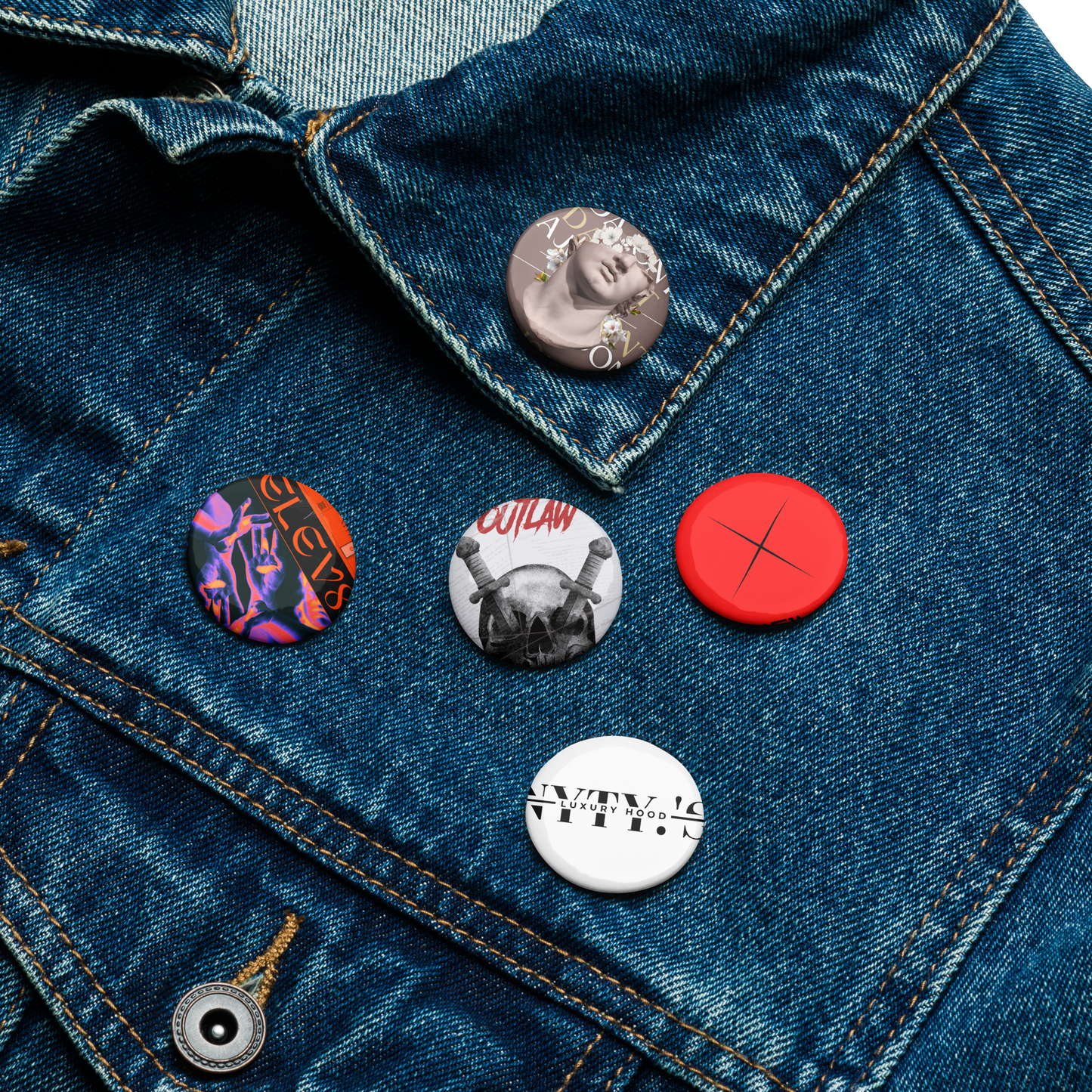 NYTY.™ Set of Pins